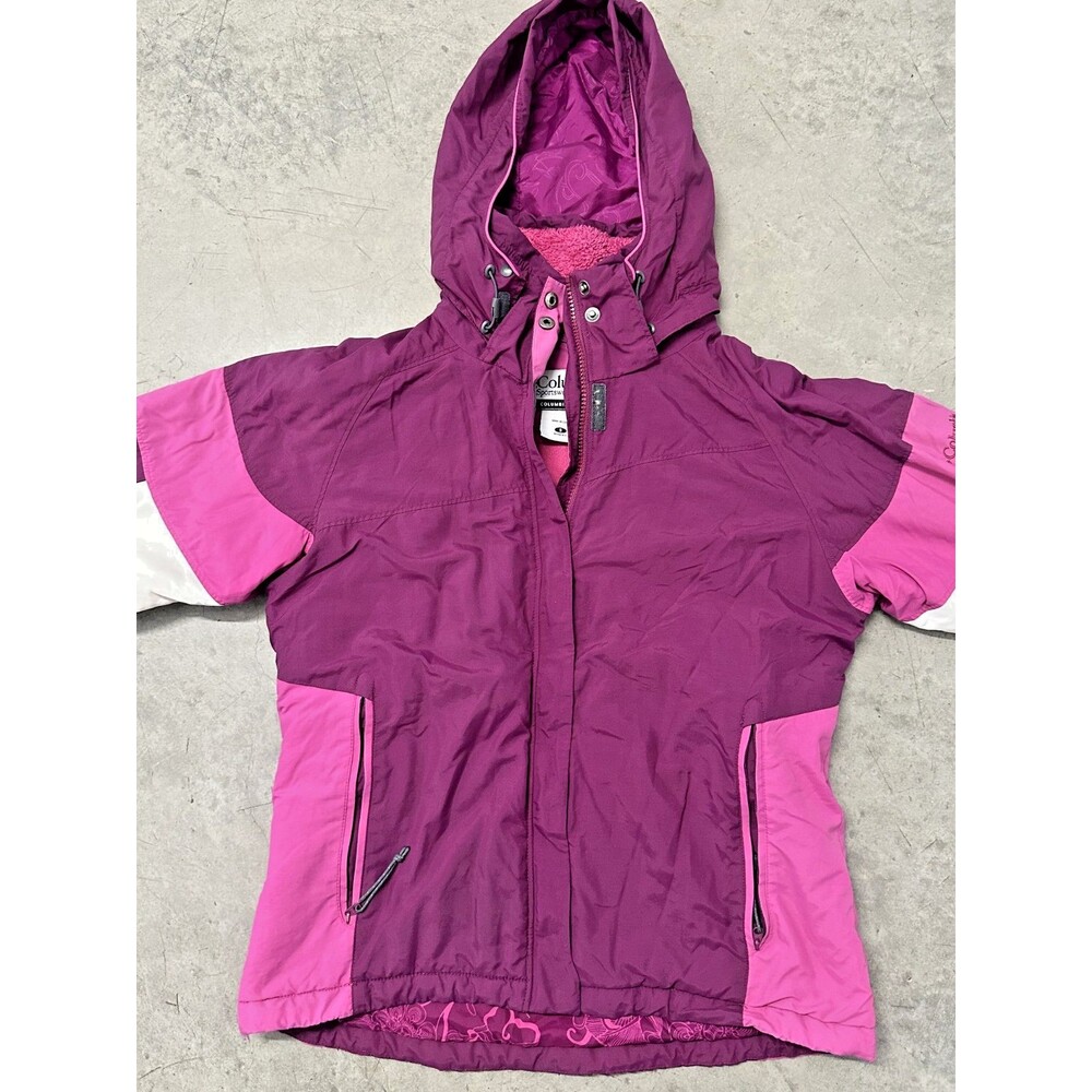 Woman's omni Tech Columbia Jacket Waterproof breathable Size Small
